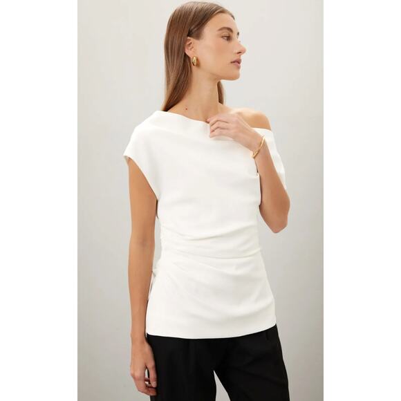 Proenza Schouler Francesca Top in White - Picture 1 of 11